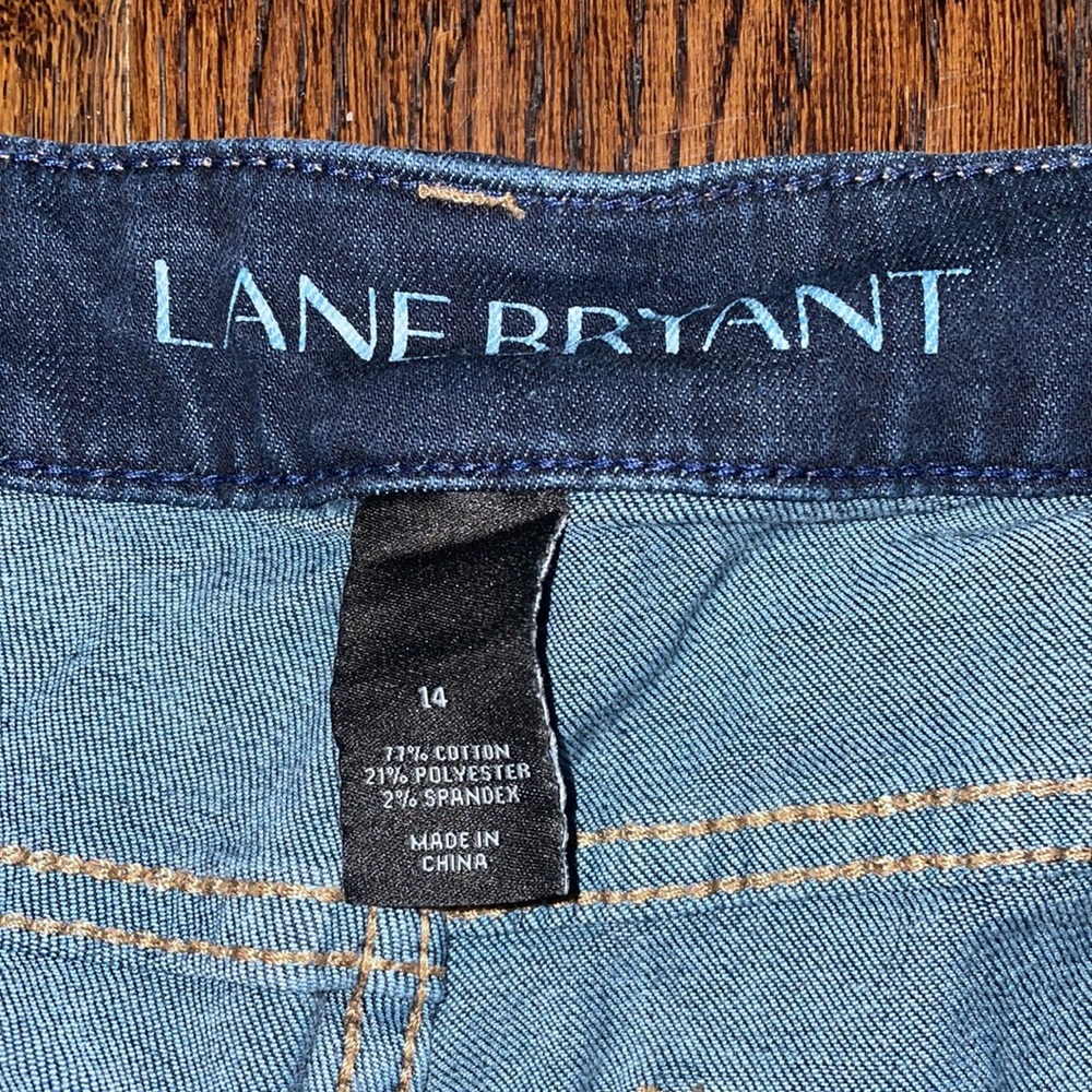 LANE BRYANT GIRLFRIEND CROP Size 14 - Picture 2 of 4